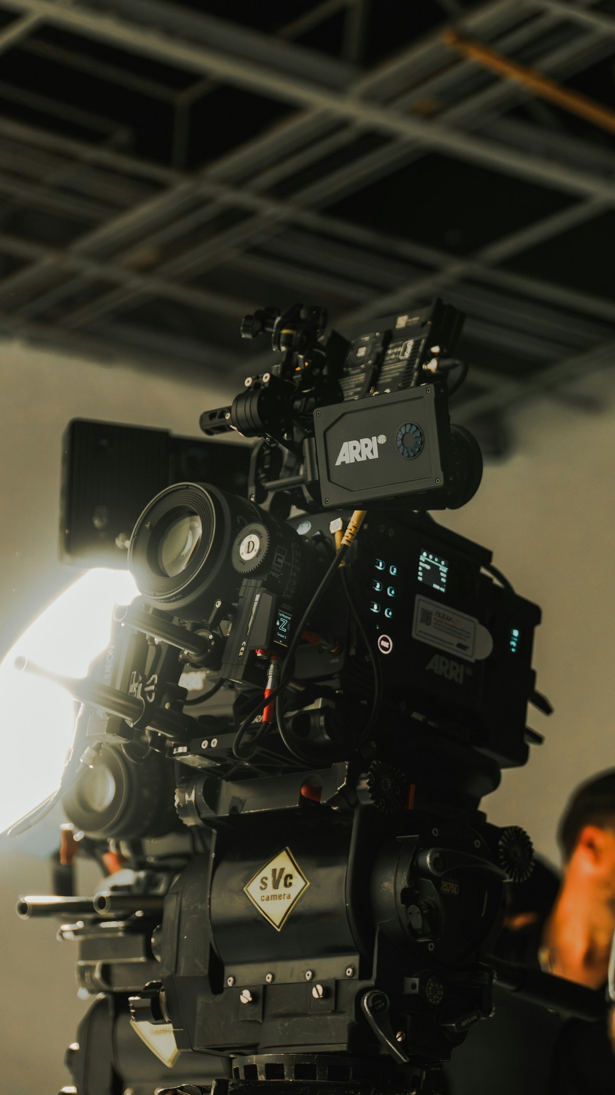 Camera at a film shoot